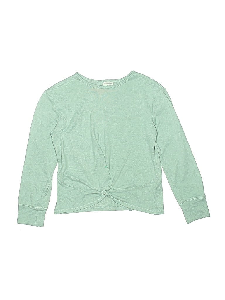 Pre-owned Abercrombie Kids' Sweatshirt In Green