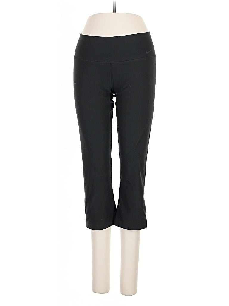 Pre-owned Nike Active Pants In Black