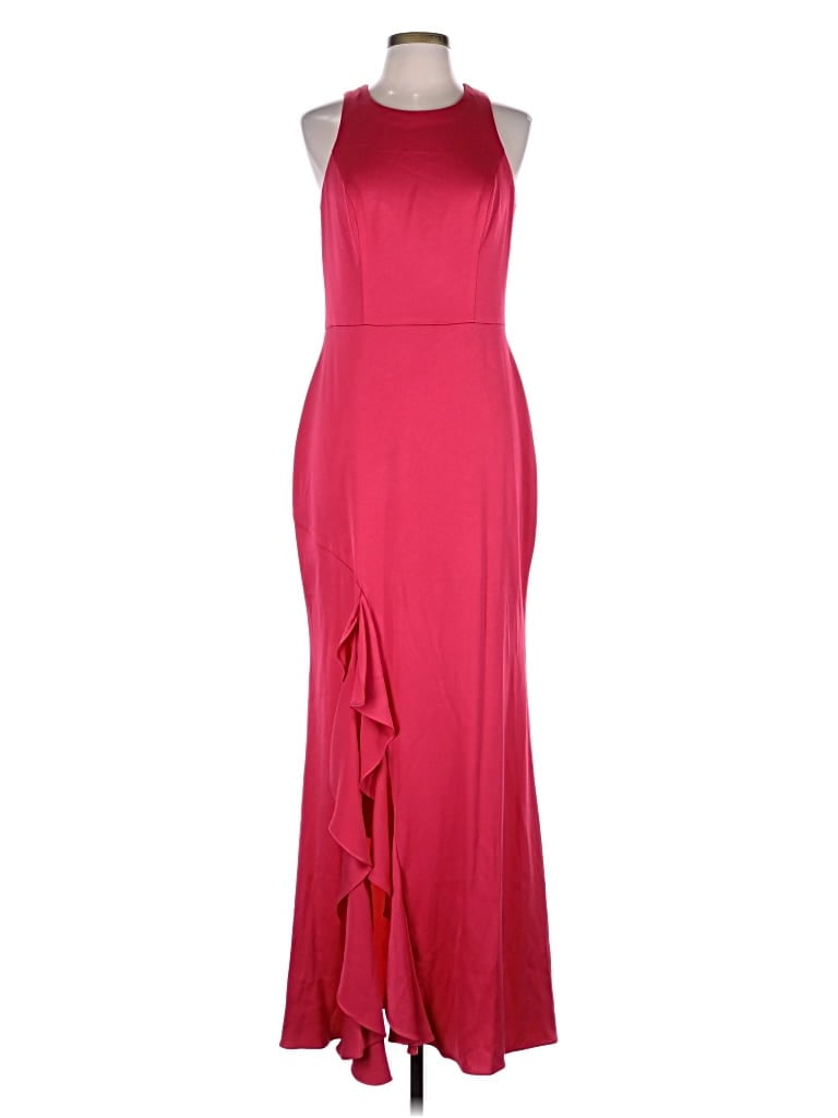 Pre-owned Shoshanna Cocktail Dress In Burgundy