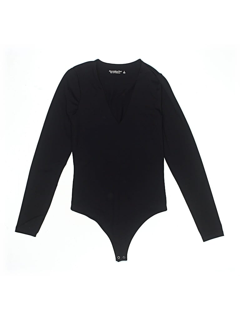 Pre-owned Abercrombie & Fitch Bodysuit In Black