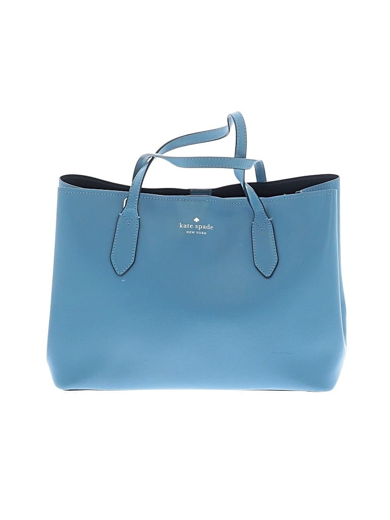 Pre-owned Kate Spade New York Leather Satchel In Blue