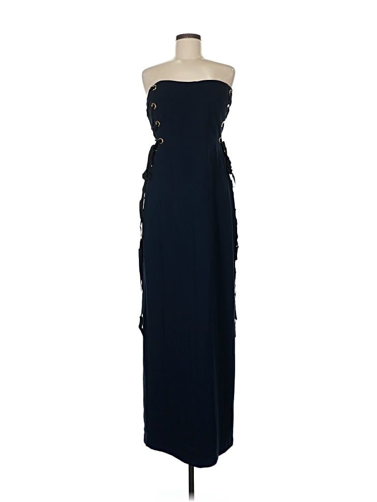 Pre-owned Badgley Mischka Cocktail Dress In Blue