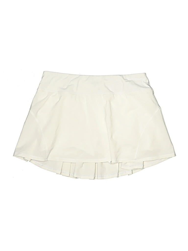 Pre-owned Crz Yoga Active Skort In White