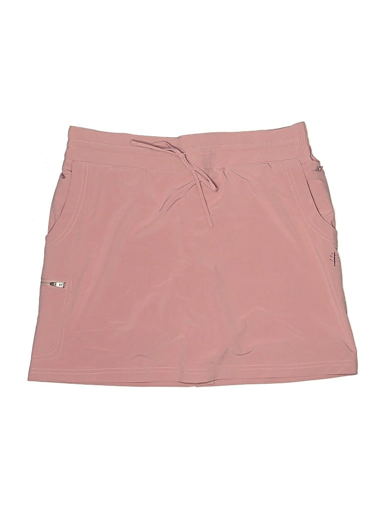 Pre-owned Coolibar Active Skort In Pink