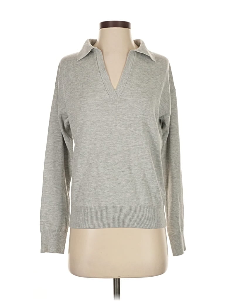 Pre-owned Assorted Brands Pullover Sweater In Gray