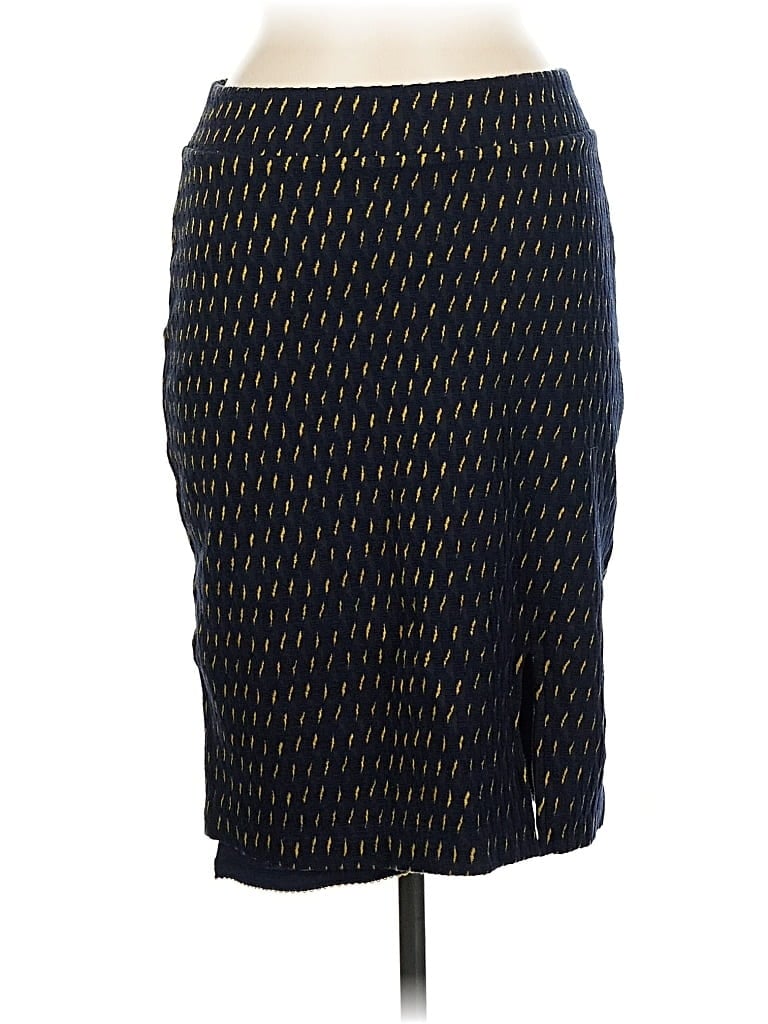 Pre-owned Maeve By Anthropologie Formal Skirt In Blue