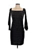 Xscape Polka Dots Black Cocktail Dress Size 10 - photo 1