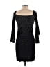 Xscape Polka Dots Black Cocktail Dress Size 10 - photo 2