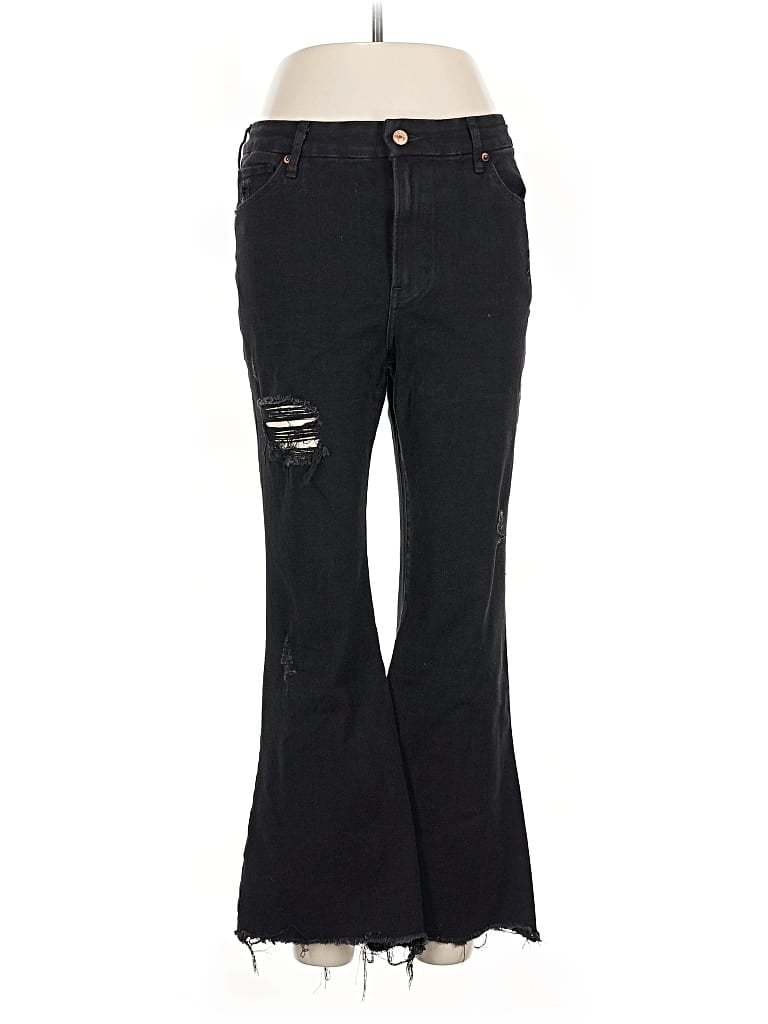Pre-owned Express Jeans In Black