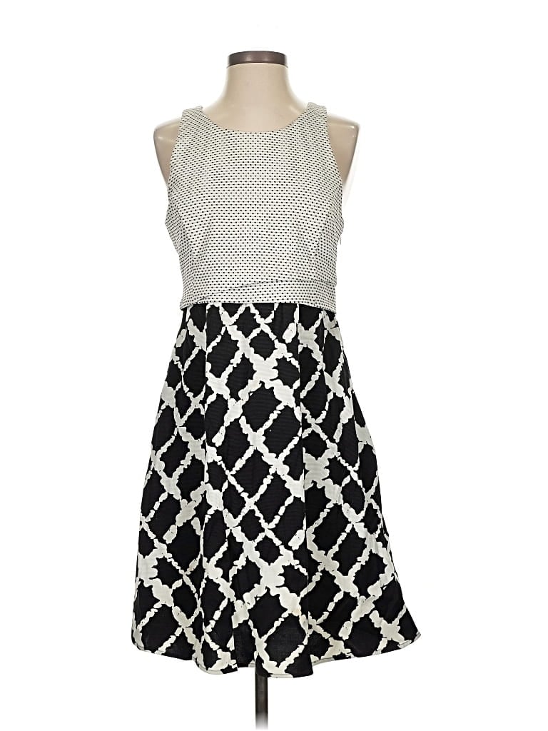 Pre-owned Tabitha Casual Dress In Gray