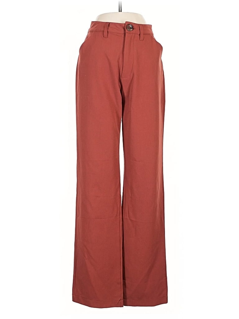Pre-owned Danielle Bernstein Dress Pants In Red