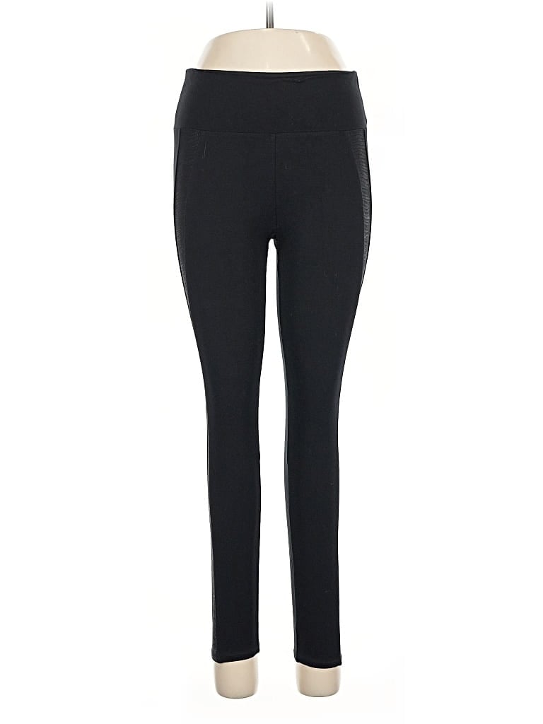 Pre-owned Spanx Active Pants In Black
