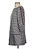 Ambria Checkered-gingham Gray Casual Dress Size 4 - photo 5