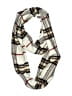 V.Fraas 100% Acrylic Plaid Ivory Scarf One size - photo 1