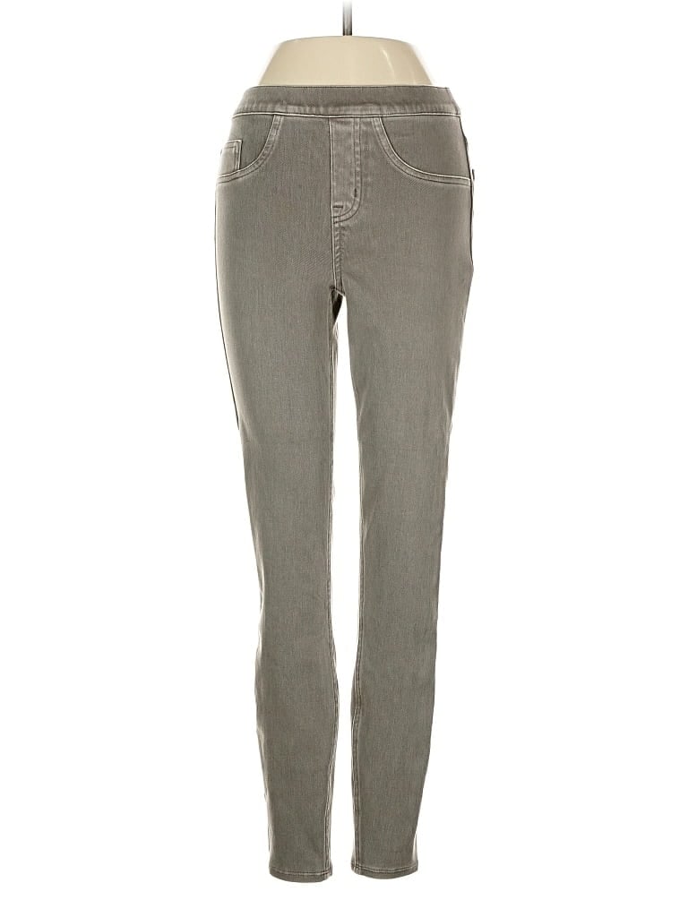 Pre-owned Spanx Jeggings In Gray