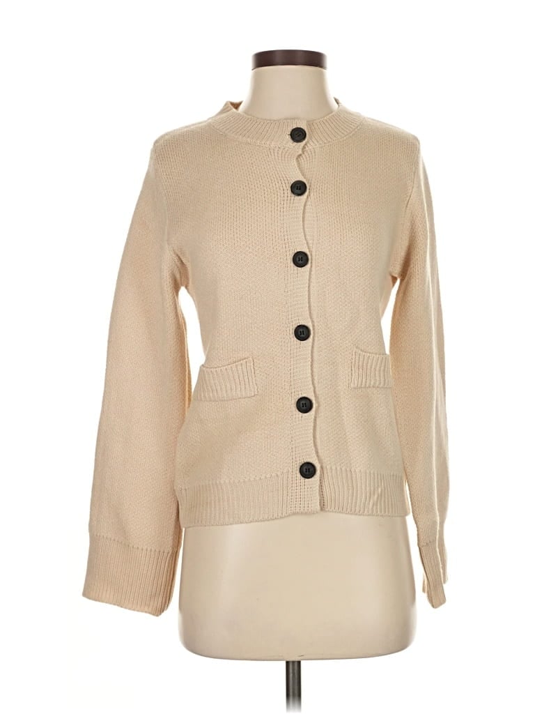 Pre-owned Unbranded Cardigan Sweater In Brown