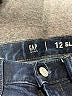 Gap Kids Solid Blue Jeans Size 12 - photo 3