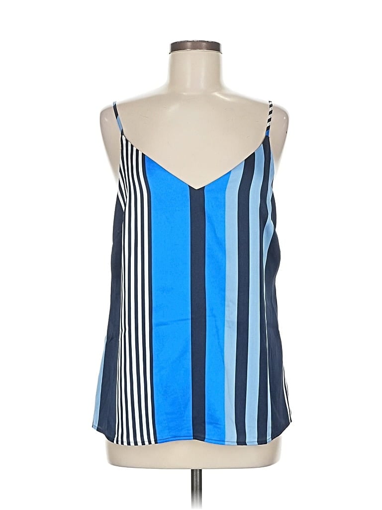 Pre-owned Banana Republic Sleeveless Blouse In Blue