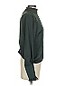 ASOS 100% Polyester Green Long Sleeve Blouse Size 2 - photo 4