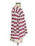 Maison Jules Stripes Burgundy Pullover Sweater Size S - photo 4