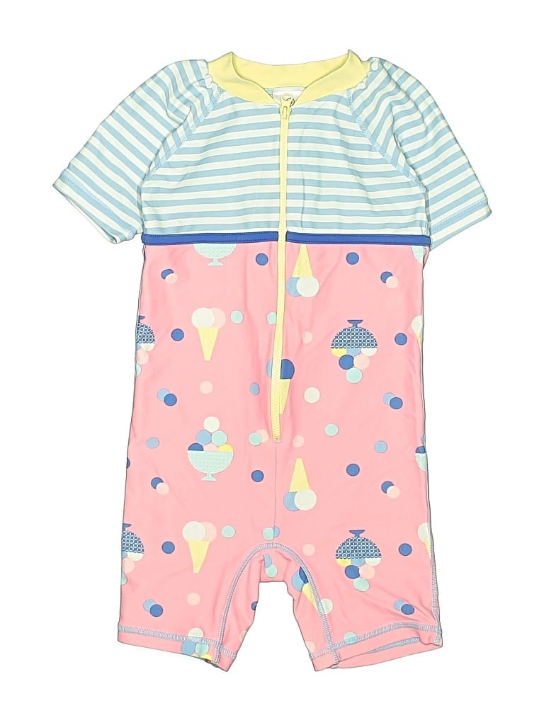 Pre-owned Hanna Andersson Kids' One Piece Swimsuit In Pink