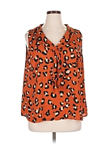 Tahari by ASL Sleeveless Blouse (view 1)