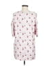 Piamita 100% Silk White Pink Blouse Size M - photo 2