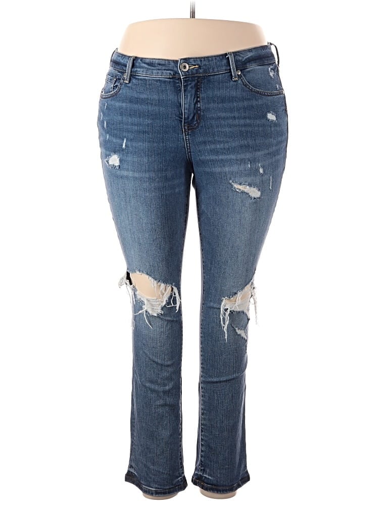 Pre-owned Torrid Jeans In Blue