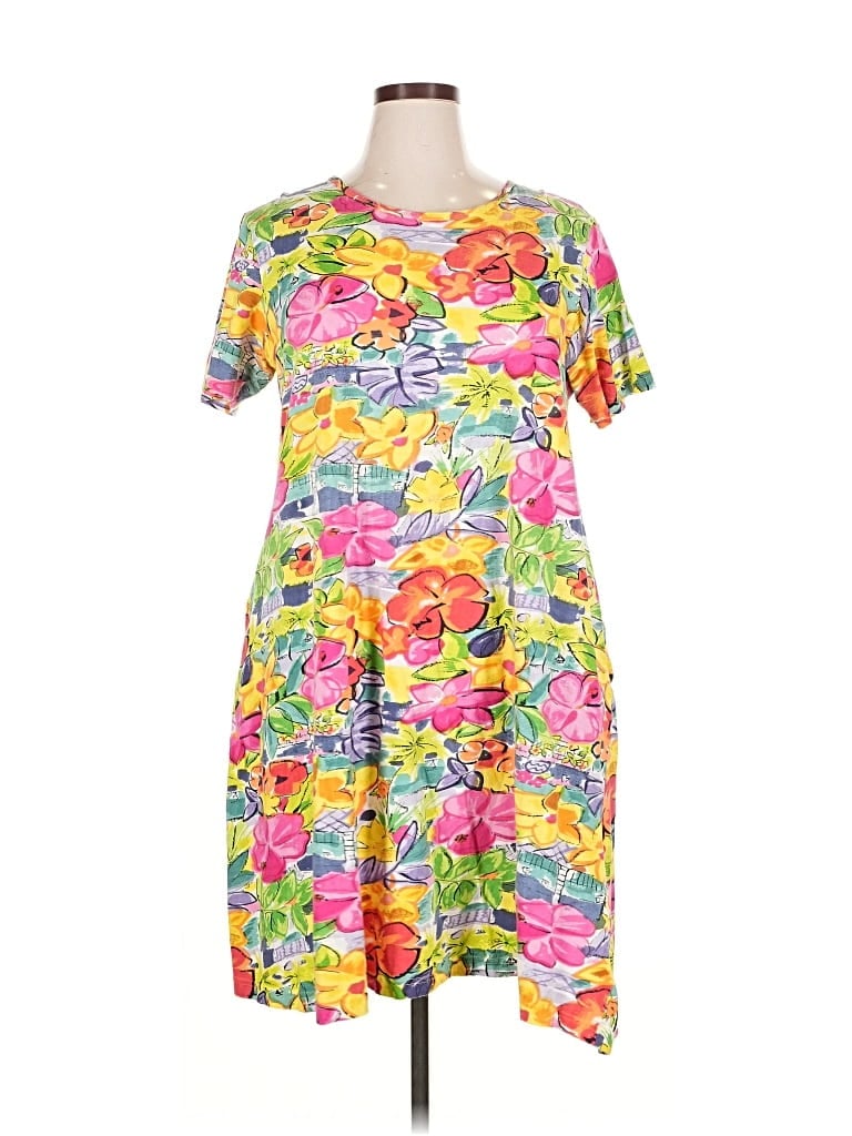 Pre-owned La Cera Short Sleeve T-shirt In Yellow