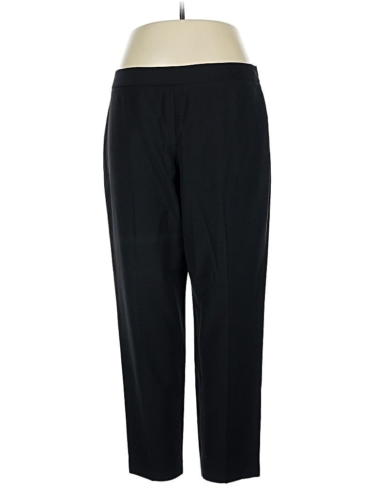 Pre-owned Talbots Wool Pants In Black