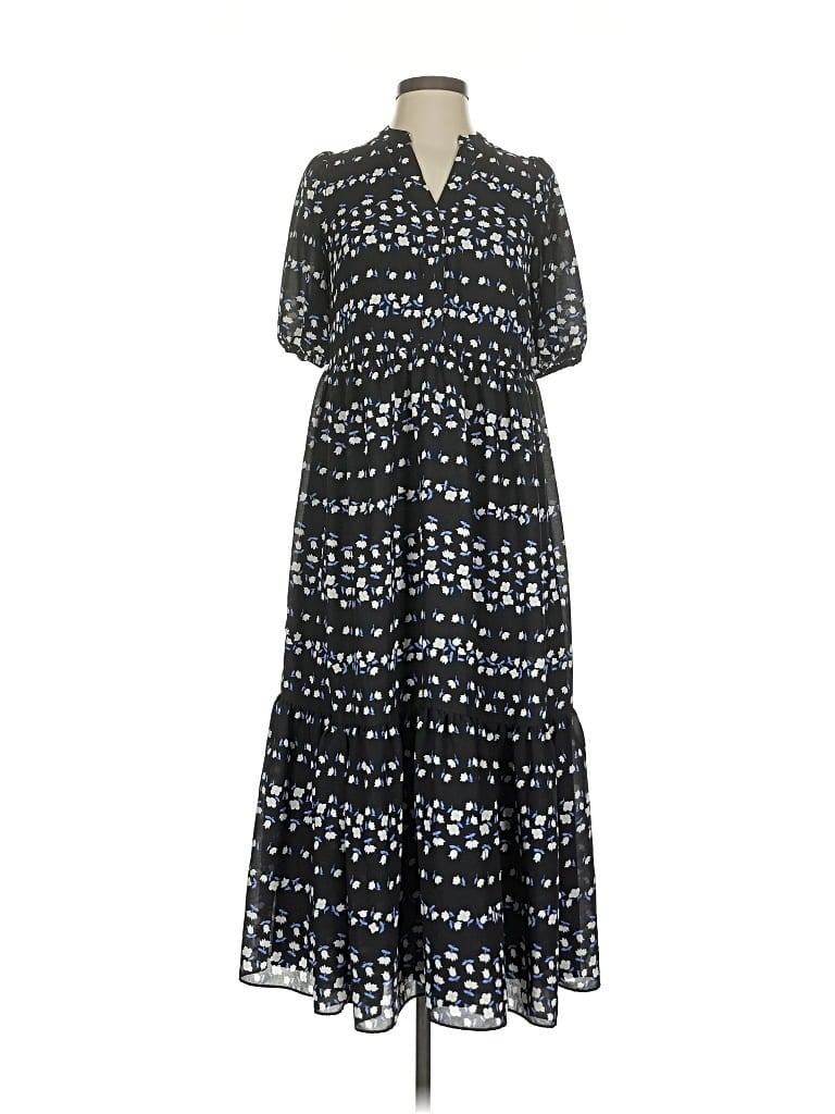 Pre-owned Ann Taylor Casual Dress In Black