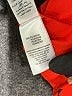 Manoukian 100% Polyester Print Orange Red Cocktail Dress Size 2 - photo 4