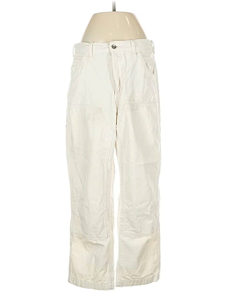Pre-owned Uniqlo Jeans In White