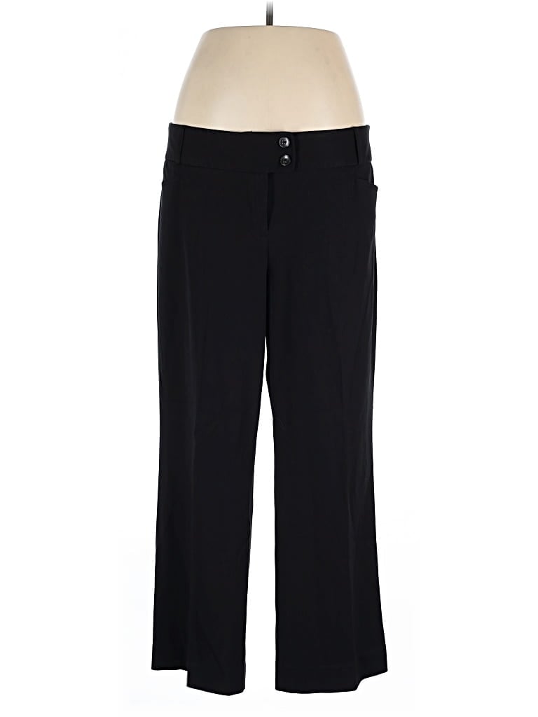 Pre-owned Rafaella Dress Pants In Black