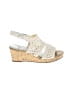 Authentic Ivory White Wedges Size 4 - photo 1