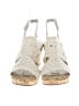 Authentic Ivory White Wedges Size 4 - photo 2
