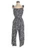 Gap 100% Rayon Animal Print Blue Jumpsuit Size S - photo 1