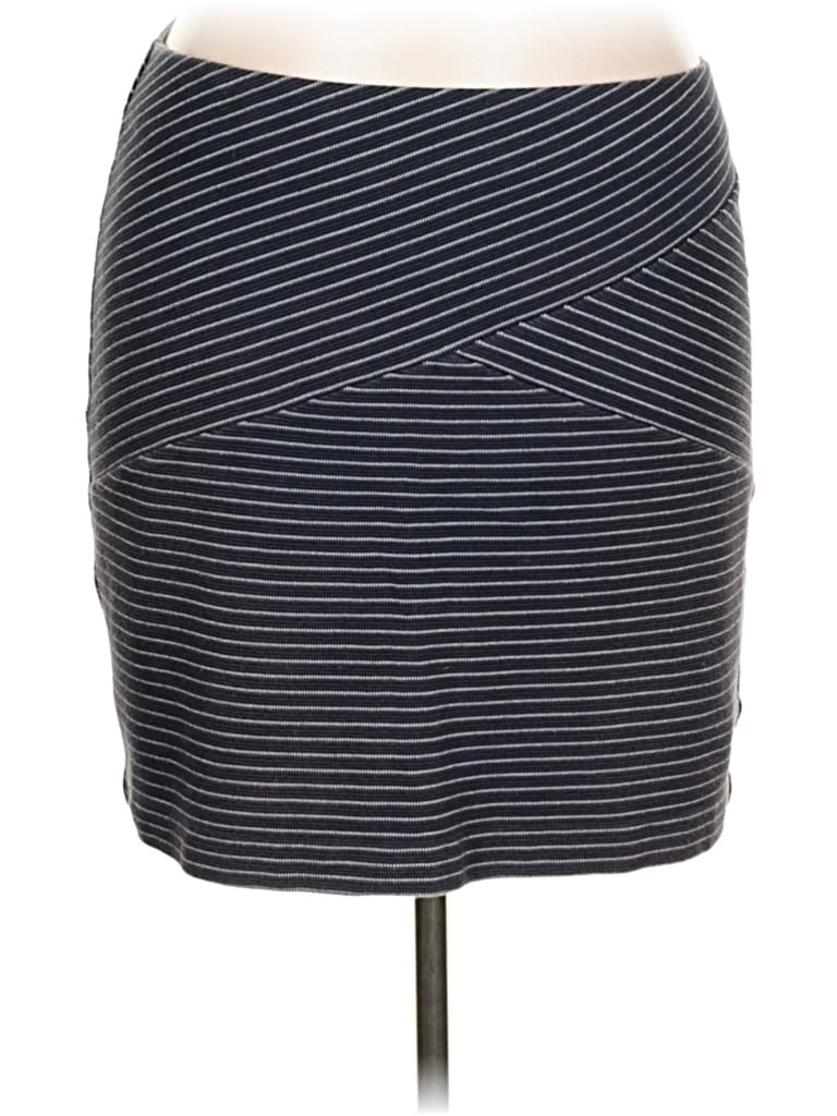 Pre-owned Jjill Casual Skirt In Blue