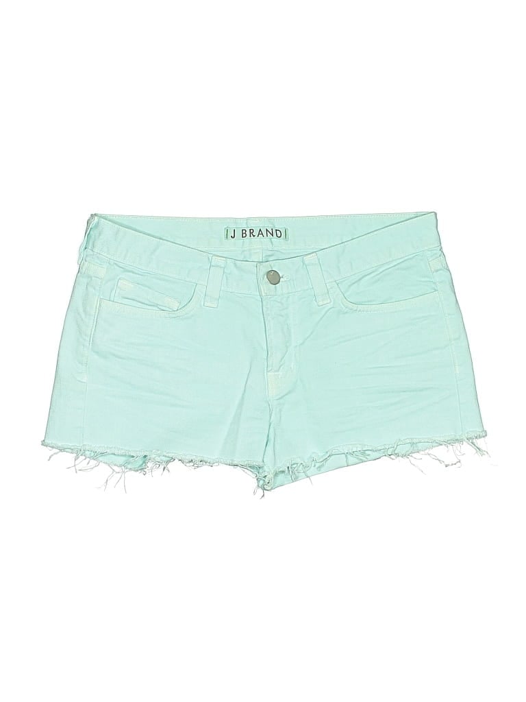 Pre-owned J Brand Denim Shorts In Green