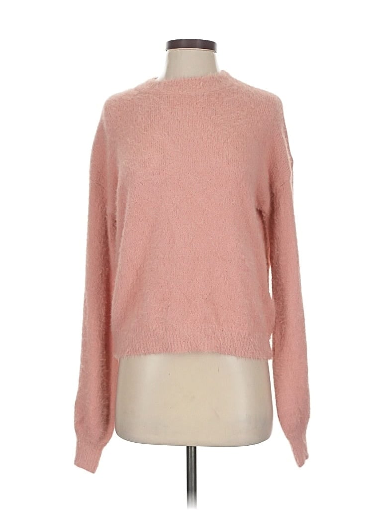 Pre-owned Nasty Gal Inc. Pullover Sweater In Pink