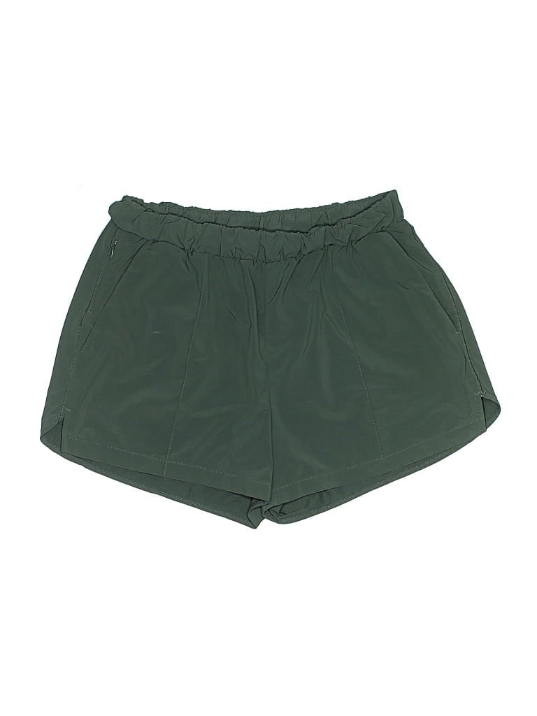 Pre-owned Zella Athletic Shorts In Green