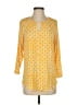 MICHAEL Michael Kors Yellow 3/4 Sleeve Blouse Size S - photo 1