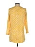 MICHAEL Michael Kors Yellow 3/4 Sleeve Blouse Size S - photo 2