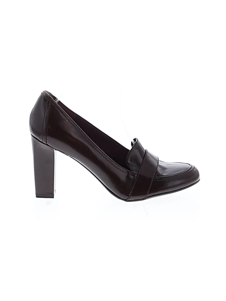 Pre-owned Enzo Angiolini Heels In Burgundy