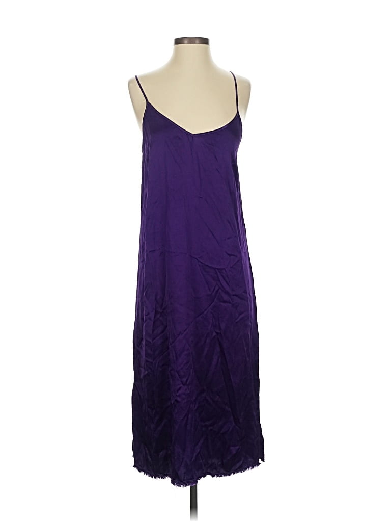 Pre-owned Raquel Allegra Casual Dress In Purple