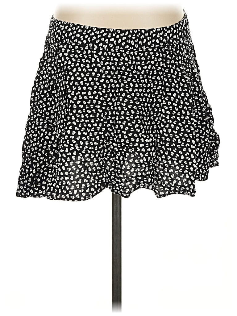 Pre-owned Hot Topic Casual Skirt In Black