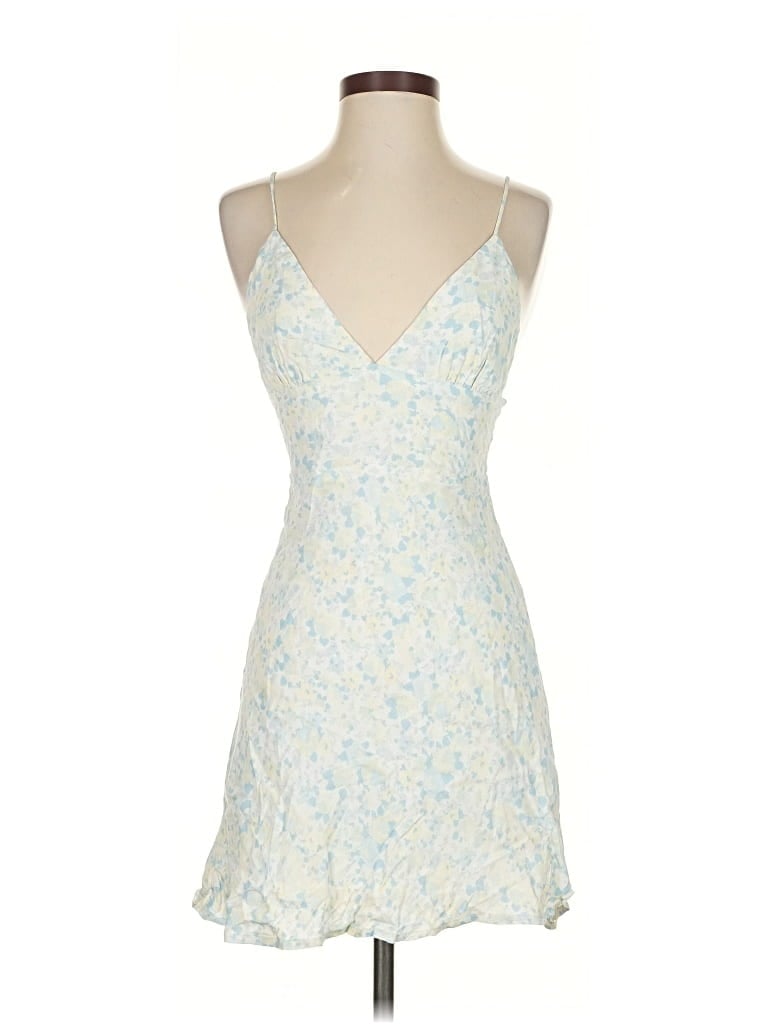 Pre-owned Cotton Candy La Cocktail Dress In Blue