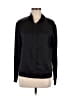 Alexander Wang 100% Silk Black Track Jacket Size 0 - photo 1