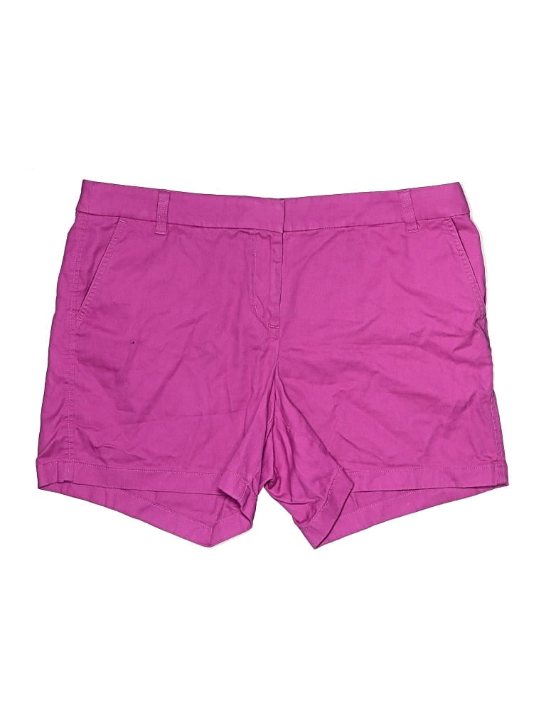 Pre-owned J.crew Factory Store Shorts In Purple