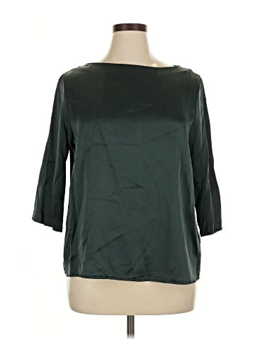 LILYSILK 3/4 Sleeve Silk Top (view 1)